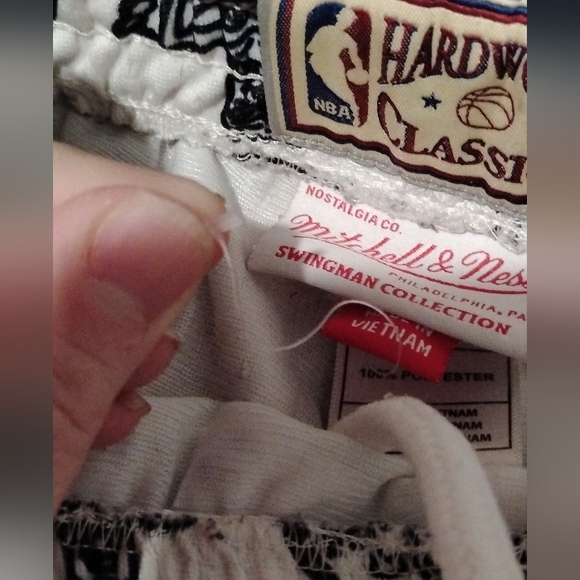 NEW Mitchell & Ness Vancouver Grizzlies Hardwood Classics Swingman Shorts size L - Picture 5 of 7